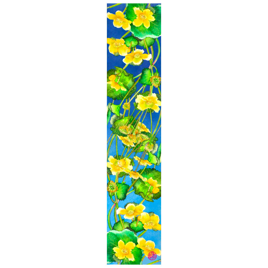 Marsh Marigolds Paris Chiffon (Poly)