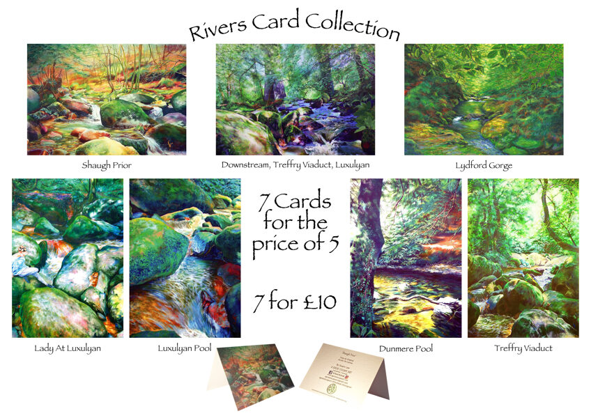 Rivers Greetings Cards Pack (7 for price of 5)